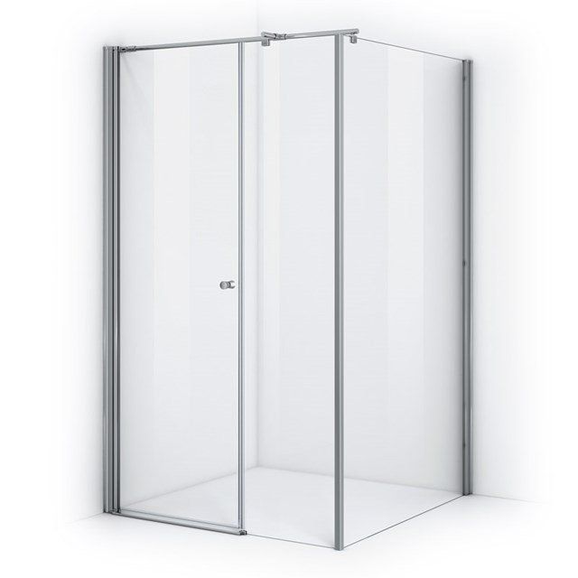 Maxaro Douchecabine 120x100cm Zircon Comfort met Draaideur