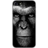 1001 coques Apple iPhone 8 Monkey Siliconen hoesje