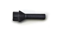 H&R Wielbout konisch M12x1.50 - Lengte 50mm - Zwart