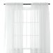 Elegant Comfort Window-Treatment-valances, Stof, Wit, 60" x 84"