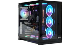 TALIUS Caja Atx gaming Zeus black RGB cristal templado USB 3.0 Desktop Zwart