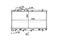 MAHLE CR1580000S Motorkühlung Kühler