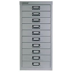 Bisley Meerladenkast 10 laden Grijs - 5020073305821
