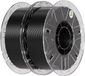 Creality Hyper PLA RFID-filament, 1,75 mm, 600 mm/s, hoge snelheid, hoge precisie en taaiheid, 15 kleuren, gladde 3D-print (2 kg, zwart)