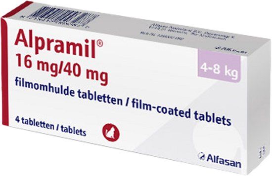 Alfasan Alpramil Ontworming - Kleine Kat - 4 tabletten