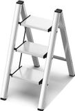 OEM Aluminiumvouwladder - Lichtgewicht, ruimtebesparend, met 3 treden, voor gebruik in huis