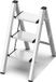 OEM Aluminiumvouwladder - Lichtgewicht, ruimtebesparend, met 3 treden, voor gebruik in huis