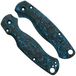 Flytanium Spyderco Paramilitary 2 Lotus Scales FLY1360AS Arctic Storm Carbon Fiber