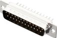 encitech DD25-MTBS 2103-0100-03 connecteur D-sub mâle 180° Nombre de pôles : 25 Broches à souder 1 pièce(s) Tray