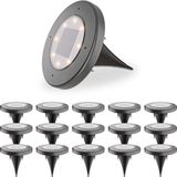 HOFTRONIC 16x Ellis Solar Grondspots Buiten Zwart