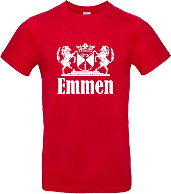 Sol's Emmen T-shirt Rood - Heren - Maat L - Katoen
