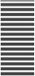 vidaXL Zebra rolgordijn 105x200 cm stofbreedte 100,9 cm noir