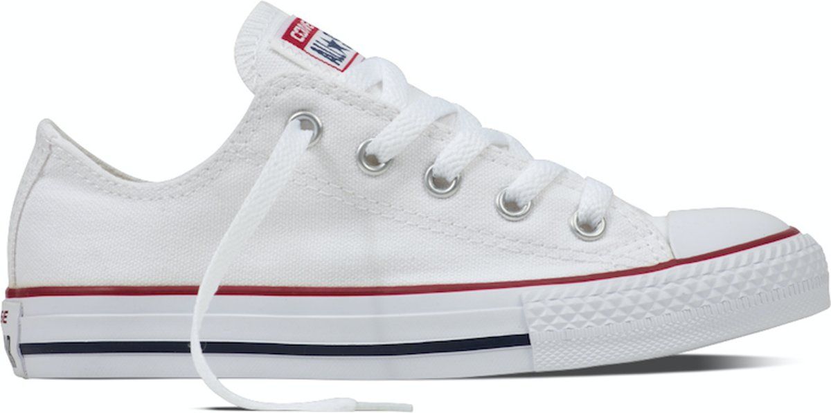 Converse Chuck Taylor All Star Ox Classic Colours - Sneakers - Kinderen - Natural White M9162C - Maat 28 - Wit
