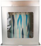 FunCakes Boîte à gâteau haute - Argent - 26x26x29,4 cm
