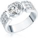 Rafaela Donata Ring Zilver 999 zilver Zirkonia Wit Maat 61
