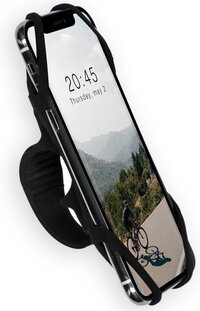 imoshion Schokbestendige Telefoonhouder Fiets - GSM Houder Fiets - Universeel - Zwart