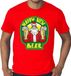 Bellatio Decorations Shoppartners Bv Grote maten foute Kerst t-shirt - oud en nieuw / nieuwjaar shirt - happy new beer / bier - rood voor heren - kerstkleding XXXL