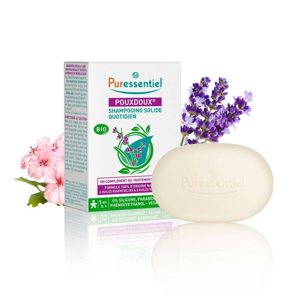 Puressentiel Puressentiel Pouxdoux® Shampoobar 60 g shampoo