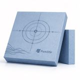 Funlife Balance Pad Blauw - Balanskussen 40 x 40 x 5 cm - Antislip Fitnessmat voor Balans, Stabiliteit, Yoga en Core Training - Tot 150 kg