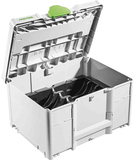 Festool SYS-STF D150 Tool Box - Stainless Steel - 10 Compartments