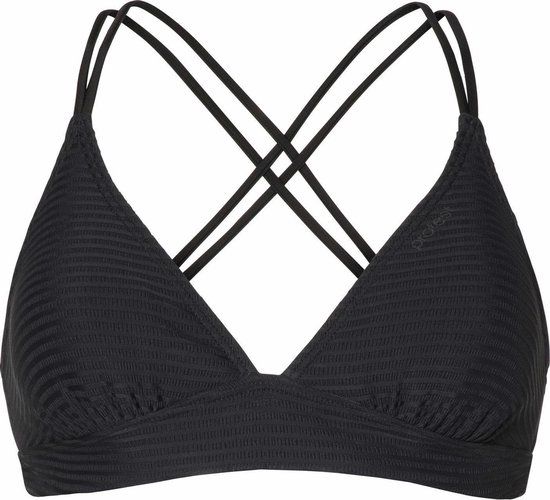 Protest MM PATIO Dames Triangel Bikinitopje - True Black - Maat S/36