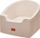 VEVOR Hondenautostoel voor-/Achterzit Hondenstoel Auto 560x508x410mm 25kg Bruin