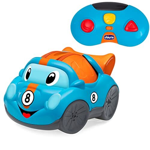 Chicco -R/C Rolly-Coupé – eenvoudige bediening met geluiden en melodieën 15 x 18 x 13 cm, meerkleurig (ARTSANA Spain 000110000)