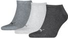 Puma Unisex Sneakersokken 3-Pack Maat 39-42 Grijs