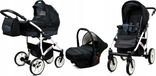 BabyLux Largo 3 in 1 Ensemble poussette Noir Gris