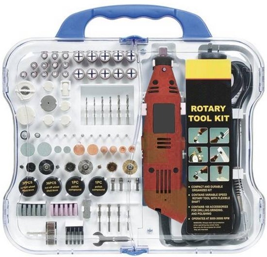 HOFFTECH Multi-tool Met Accessoires In Handige Opbergkoffer (164 Delig