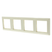 Enzo Jung System 55 Afdekraam | Inbouw | 4-voudig | Crème