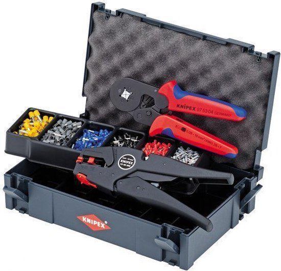 Knipex 97 90 10 Aderhuls doos met tang 1240200+975304