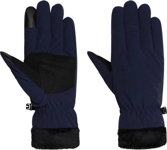 Jack Wolfskin HIGHLOFT GLOVE WOMEN Dames Sporthandschoenen - night blue - Maat S