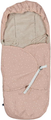 Mies & Co Adorable Dots Buggy Voetenzak 9-30 Mnd Sweet Pink