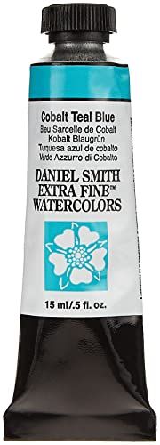 Daniel Smith Extra Fijne Aquarel Verf - Kobalt Teal Blauw - 15ml