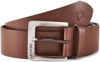 Tom Tailor Denim TTSAM leren riem met vierkante gesp Maat 120 brown uni
