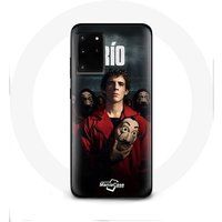 Maniacase Etui voor Samsung Galaxy S11 Plus La Casa De Papel Rio Masker