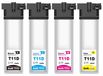 Cartouches de remplacement T11D pour imprimante, jeu de 4 couleurs