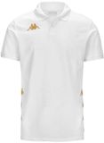 Kappa Gastio Korte Mouw Poloshirt Wit XL Man