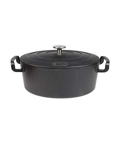Sitram SITRABELLA Casserole, Gietijzer, Zwart - 3108837110927