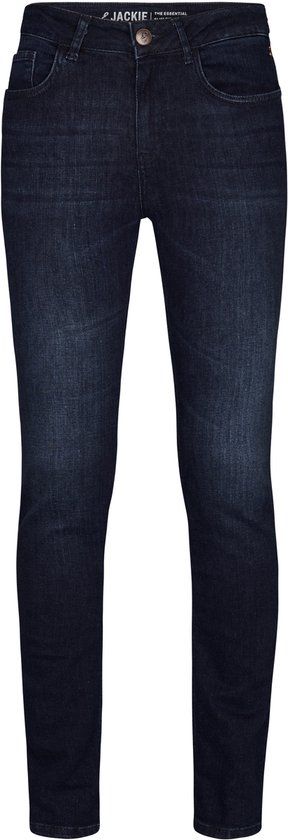 Miss Etam Dames Jeans JACKIE slim fit - Blauw - Maat 36/34