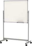 MAUL Verrijdbaar Whiteboard 100 x 120 cm Grijs Kunststof