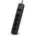 CyberPower P0420SUD0-DE Parafoudre Noir 4 prise(s) AC 200 - 250 V 1,8 m