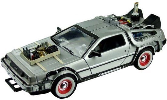 Welly BACK TO THE FUTURE 3 - 1987 Delorean 1:24 scale
