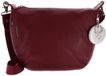 MANDARINA DUCK Leren schoudertas Mellow Leather Crossover Grape donkerrood