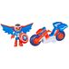 Marvel Iron Man and His Awesome Friends Captain America: Sam Wilson Super Bike, actiefiguur en speelgoedmotorfiets