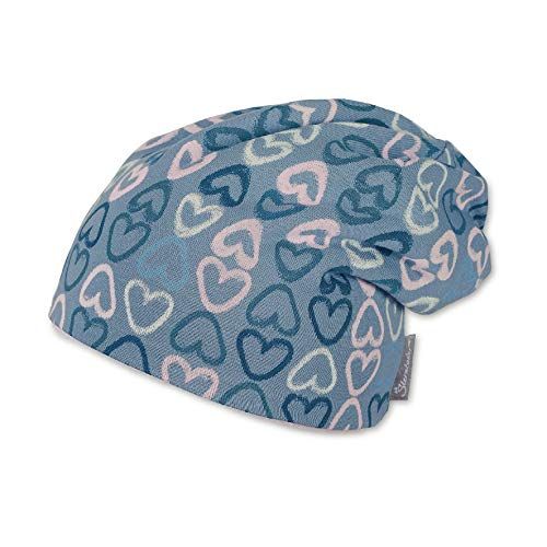 Sterntaler Slouch-beanie muts meisjes blauw 41