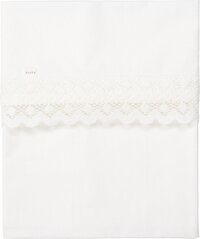 Koeka baby lakentje voor ledikant Crochet - katoen - wit - 110x140cm