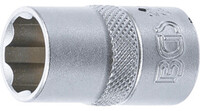 BGS Super Lock Socket Wrench 1/2" Drive 15mm