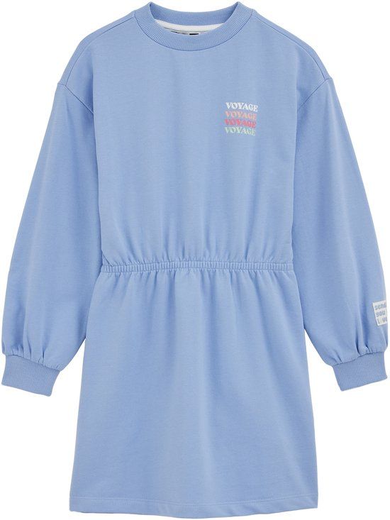 WE Fashion Meisjes sweatjurk met print